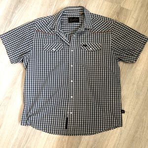 L Howler Bros Short Sleeved Snap Shirt